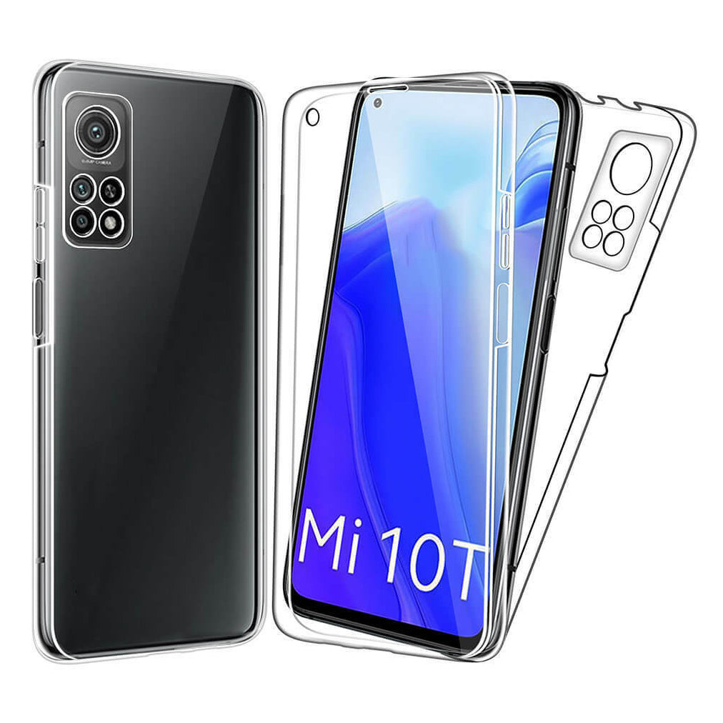 Hybrid PET + TPU + Acrylic Clear Full Protective Case Shell for Xiaomi Mi 10T 5G/10T Pro 5G/Redmi K30S