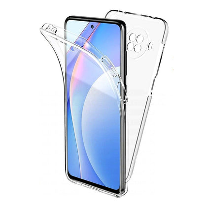 Full Protective Cover for Xiaomi Mi 10T Lite 5G/Redmi Note 9 Pro 5G/Mi 10i 5G Hybrid PET + TPU + Acrylic Clear Shell