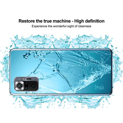 IMAK UX-5 Series Wear-Resistant Well-Protected Flexible Transparent TPU Case for Xiaomi Redmi Note 10 Pro (India)/Note 10 Pro Max