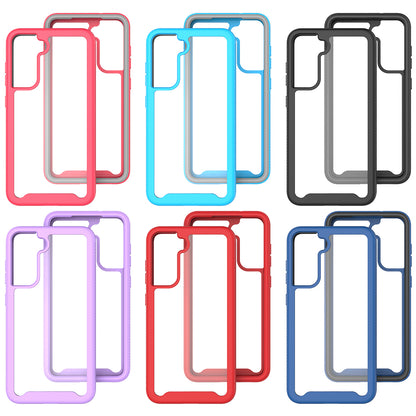 PC + TPU + Acrylic Hybrid Case Shockproof Phone Cover for Samsung Galaxy S21 FE