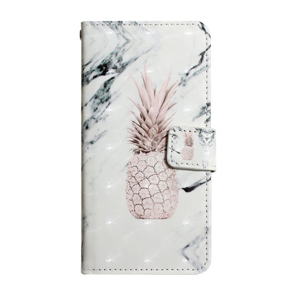 Pattern Printing Light Spot Decor Leather Cover Stand Wallet Protective Phone Case for Samsung Galaxy S22 Ultra 5G