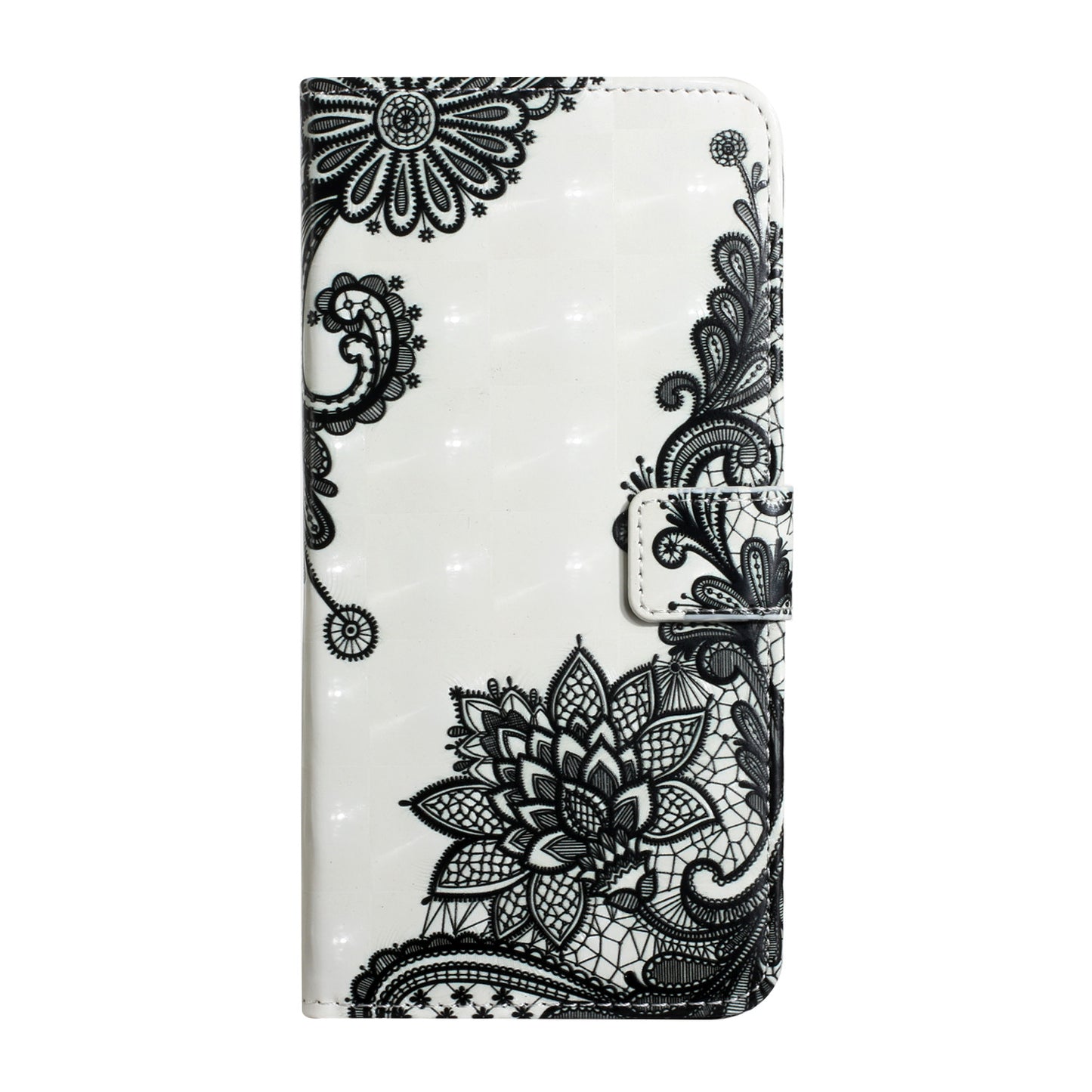 Pattern Printing Light Spot Decor Leather Cover Stand Wallet Protective Phone Case for Samsung Galaxy S22 Ultra 5G