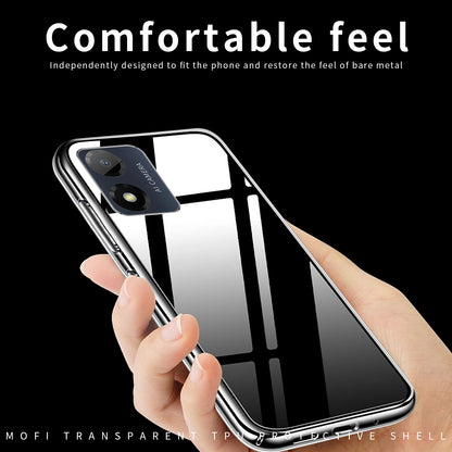 MOFI For Motorola Moto E13 4G Soft TPU Phone Case Transparent Anti-drop Cell Phone Cover