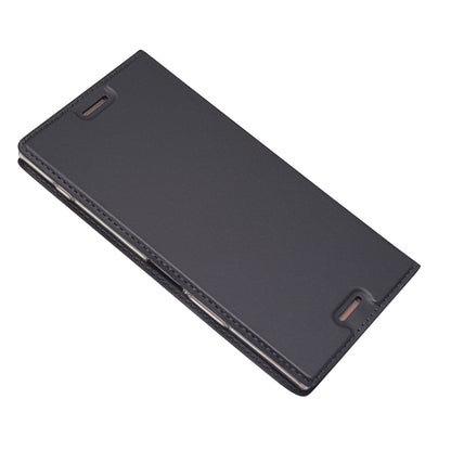 Auto-absorbed Magnetic Leather Card Holder Cover for Sony Xperia XZ Premium