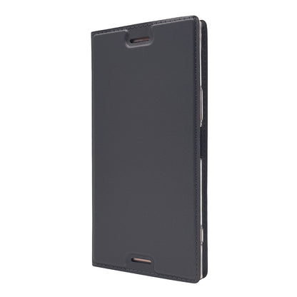 Auto-absorbed Magnetic Leather Card Holder Cover for Sony Xperia XZ Premium