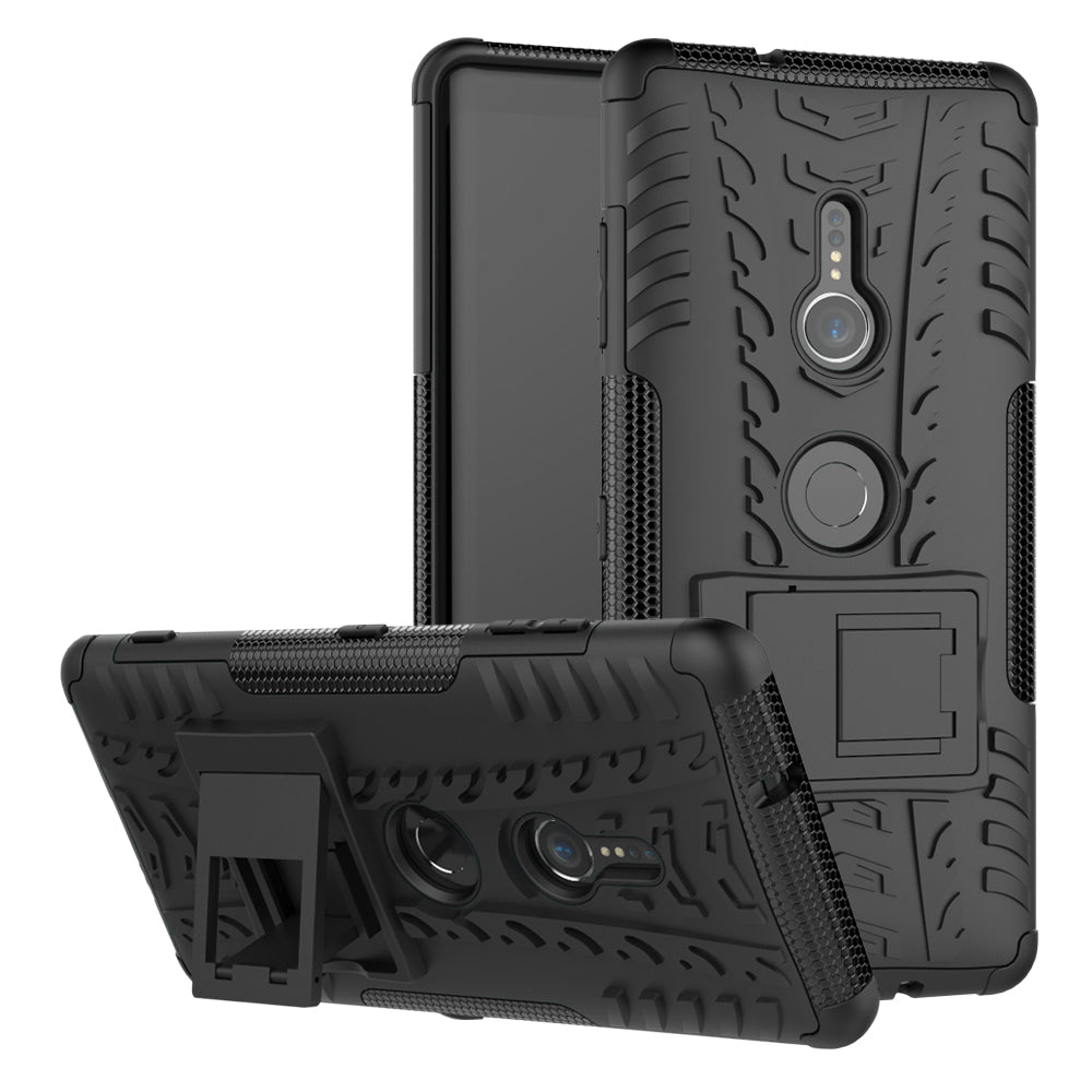 Cool Tyre Hybrid PC + TPU Kickstand Case for Sony Xperia XZ3