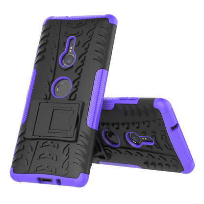 Cool Tyre Hybrid PC + TPU Kickstand Case for Sony Xperia XZ3