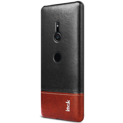 IMAK Ruiyi Series PU Leather Coated PC Phone Cover for Sony Xperia XZ3