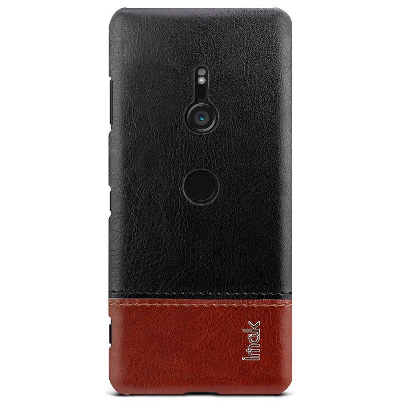 IMAK Ruiyi Series PU Leather Coated PC Phone Cover for Sony Xperia XZ3