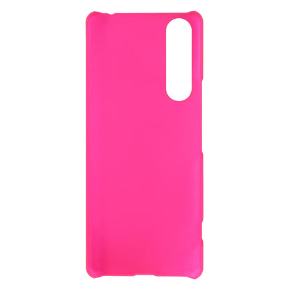 Rubberized Hard PC Case Protective Cell Phone Covering for Sony Xperia 1 II