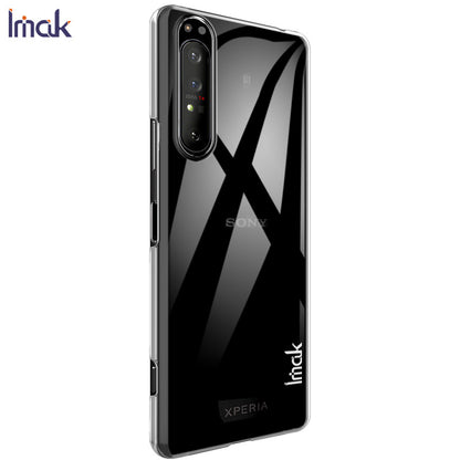 IMAK Crystal Case II Clear Wear Resistant Phone Case + Explosion-proof Screen Protector for Sony Xperia 1 II