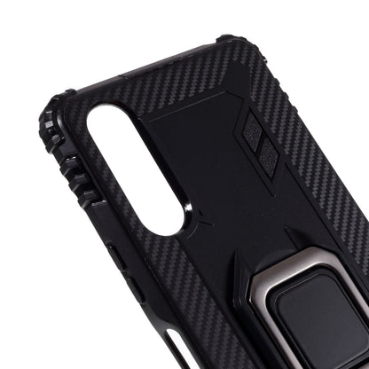 Finger Ring Kickstand Shell Shockproof TPU Cover for Sony Xperia 10 II