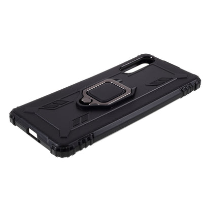 Finger Ring Kickstand Shell Shockproof TPU Cover for Sony Xperia 10 II