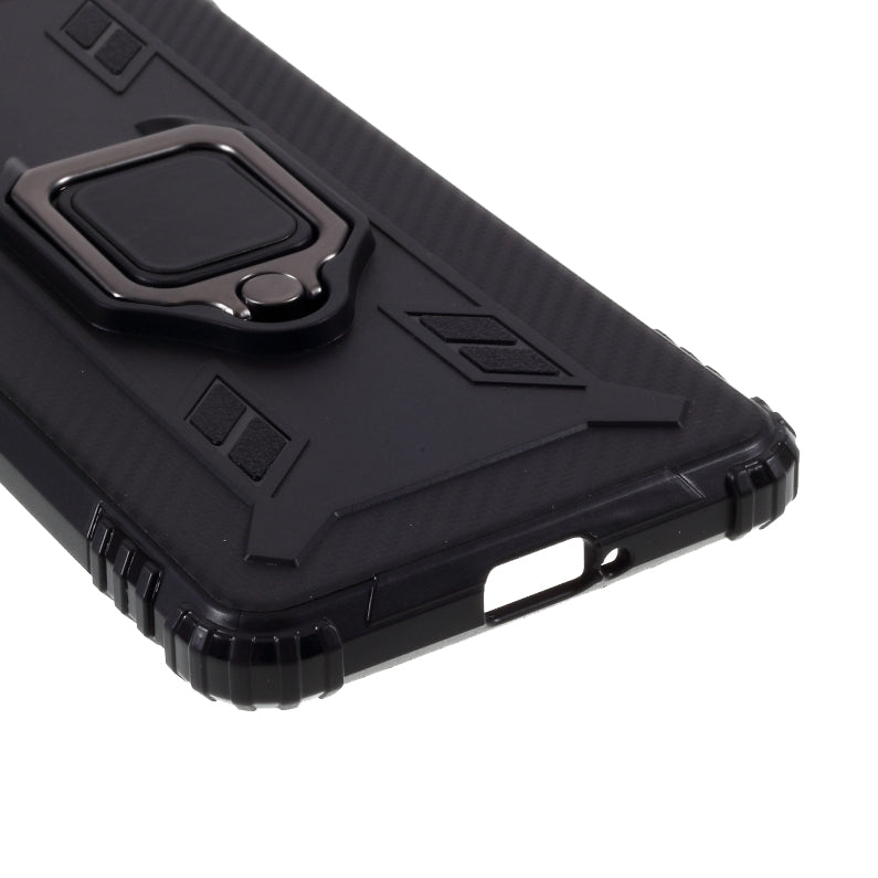 Finger Ring Kickstand Shell Shockproof TPU Cover for Sony Xperia 10 II