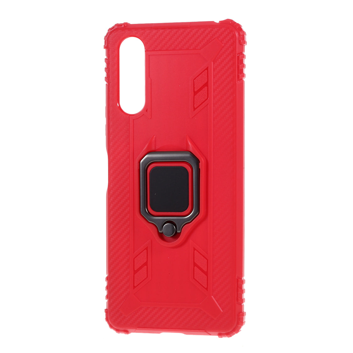 Finger Ring Kickstand Shell Shockproof TPU Cover for Sony Xperia 10 II