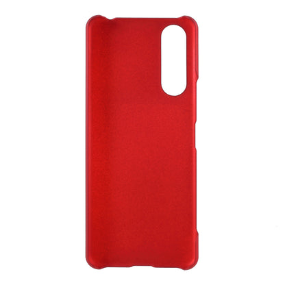 Rubberized Plastic Back Phone Shell for Sony Xperia 5 II