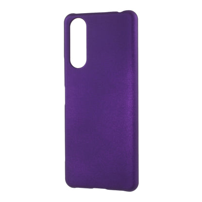 Rubberized Plastic Back Phone Shell for Sony Xperia 5 II