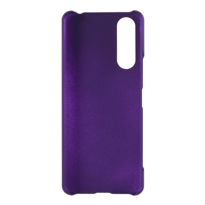 Rubberized Plastic Back Phone Shell for Sony Xperia 5 II