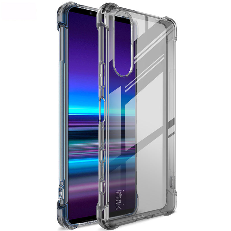 IMAK Airbag Shockproof TPU Case + Screen Protector for Sony Xperia 5 II