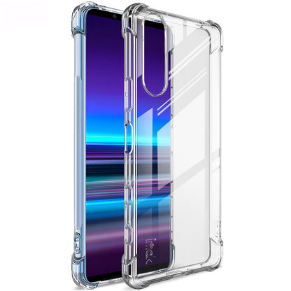 IMAK Airbag Shockproof TPU Case + Screen Protector for Sony Xperia 5 II