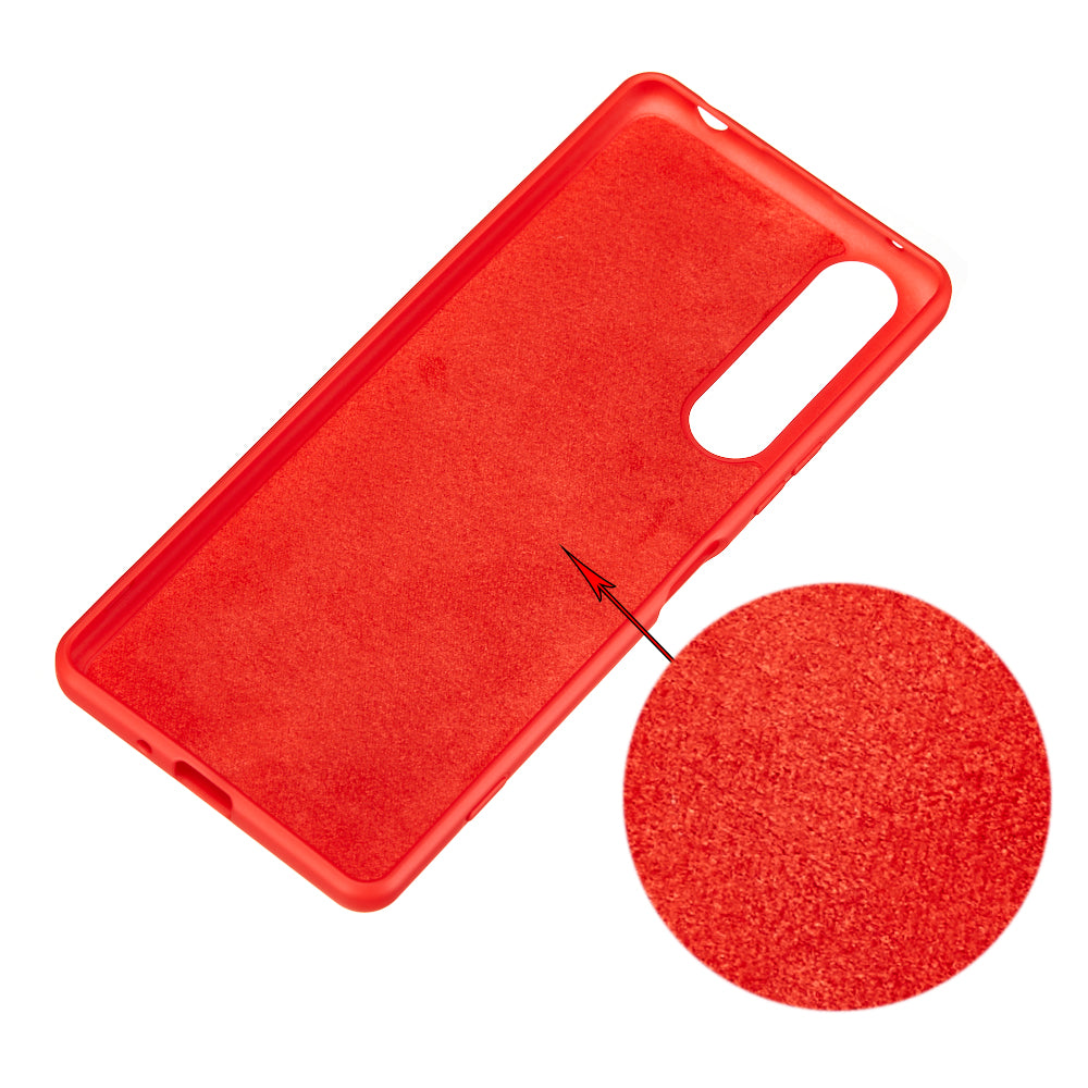 Liquid Silicone Phone Case for Sony Xperia 5 II