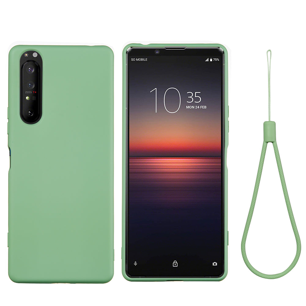 Liquid Silicone Phone Cover Case for Sony Xperia 1 II