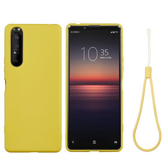 Liquid Silicone Phone Cover Case for Sony Xperia 1 II