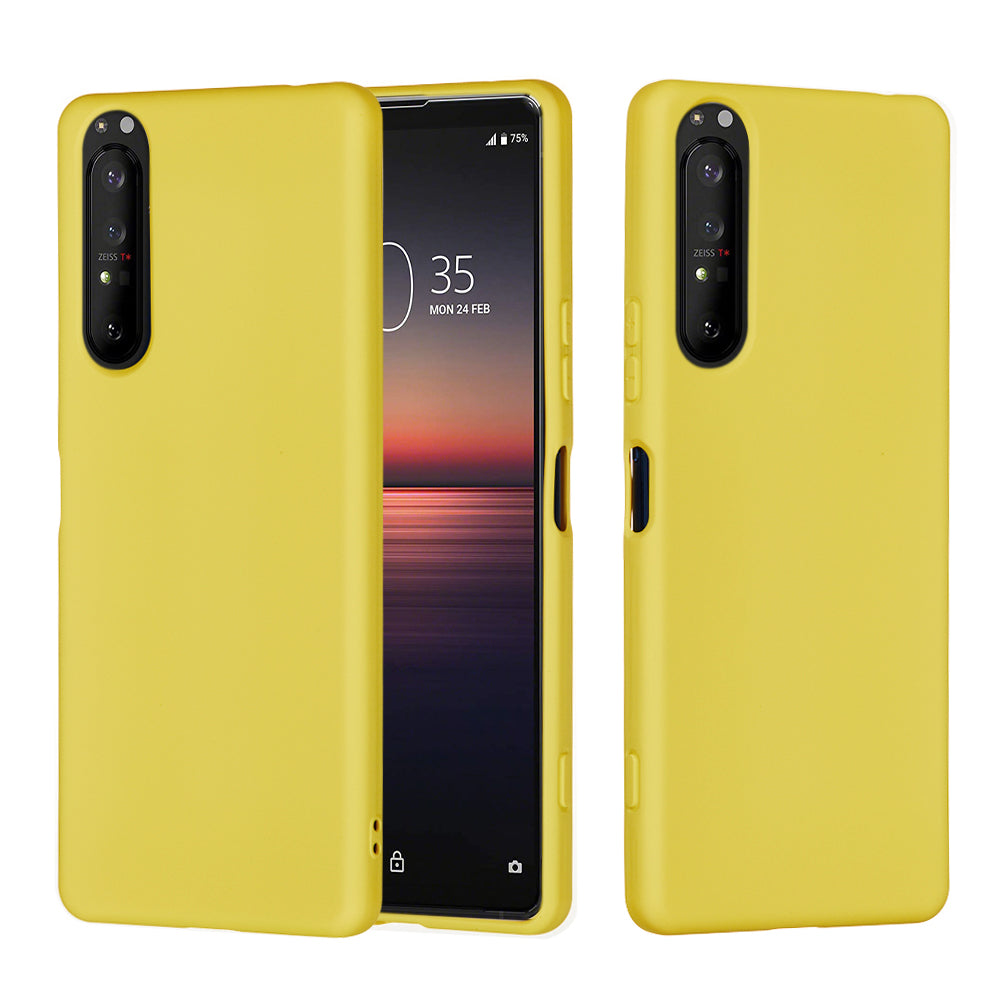 Liquid Silicone Phone Cover Case for Sony Xperia 1 II