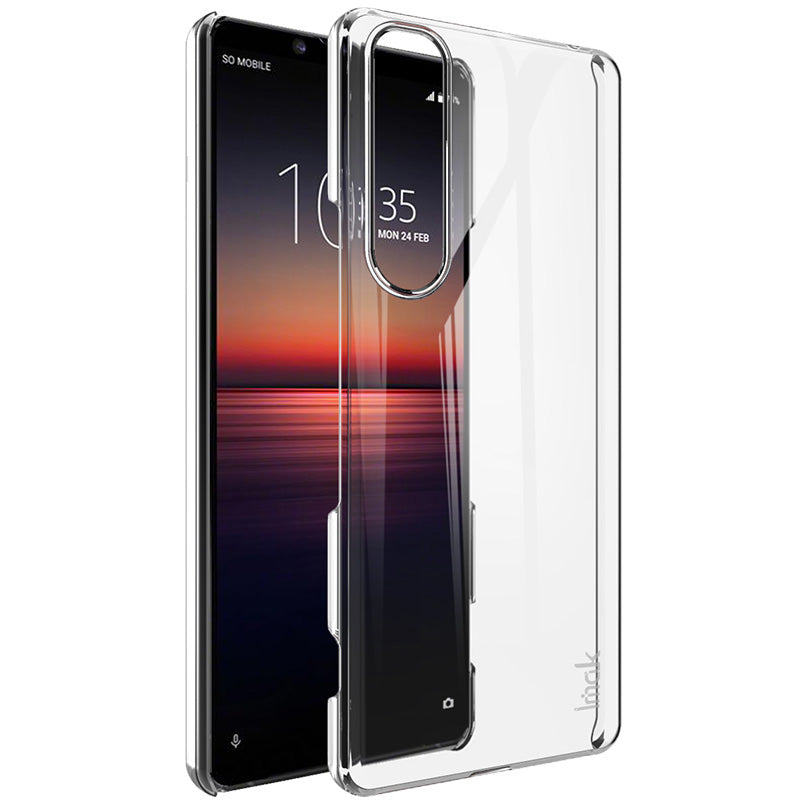 IMAK Clear Wear-resistant Hard Cell Phone Case for Sony Xperia 1 III 5G