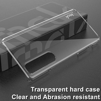 IMAK Clear Wear-resistant Hard Cell Phone Case for Sony Xperia 1 III 5G