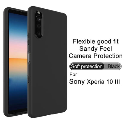 IMAK UC-3 Series Matte Finish Surface Cell Phone Soft TPU Dedicated Case for Sony Xperia 10 III 5G