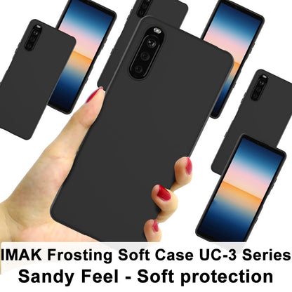 IMAK UC-3 Series Matte Finish Surface Cell Phone Soft TPU Dedicated Case for Sony Xperia 10 III 5G