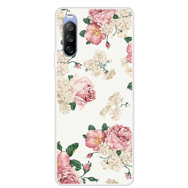 Full Protection Pattern Printing Flexible TPU Phone Cover Case for Sony Xperia 10 III 5G