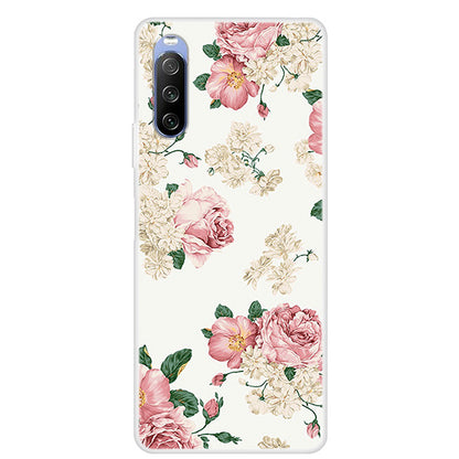 Full Protection Pattern Printing Flexible TPU Phone Cover Case for Sony Xperia 10 III 5G