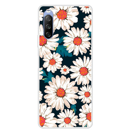 Full Protection Pattern Printing Flexible TPU Phone Cover Case for Sony Xperia 10 III 5G