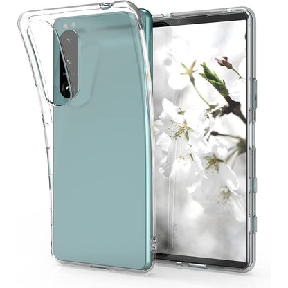 Fingerprint-Free Ultra Clear  Soft TPU Phone Case Shell for Sony Xperia 5 III 5G