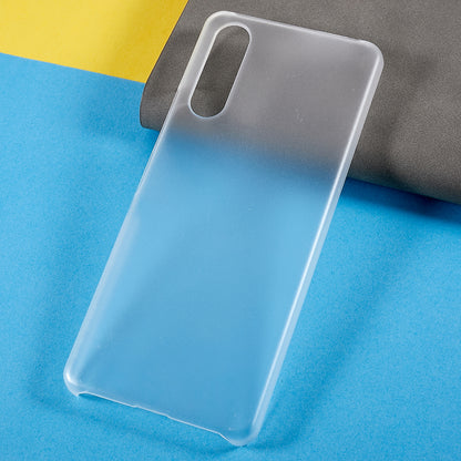 For Sony Xperia 10 IV Ultra-slim Mobile Phone Back Case Hard PC Glossy Surface Rubberized Cover