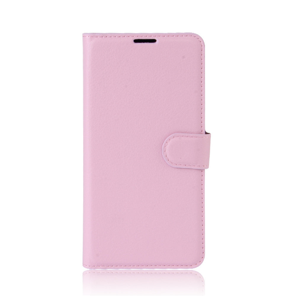 Litchi Skin Leather Wallet Cover for Sony Xperia XA1 Ultra