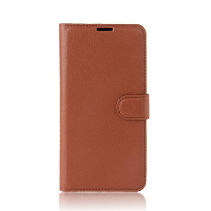 Litchi Skin Leather Wallet Cover for Sony Xperia XA1 Ultra