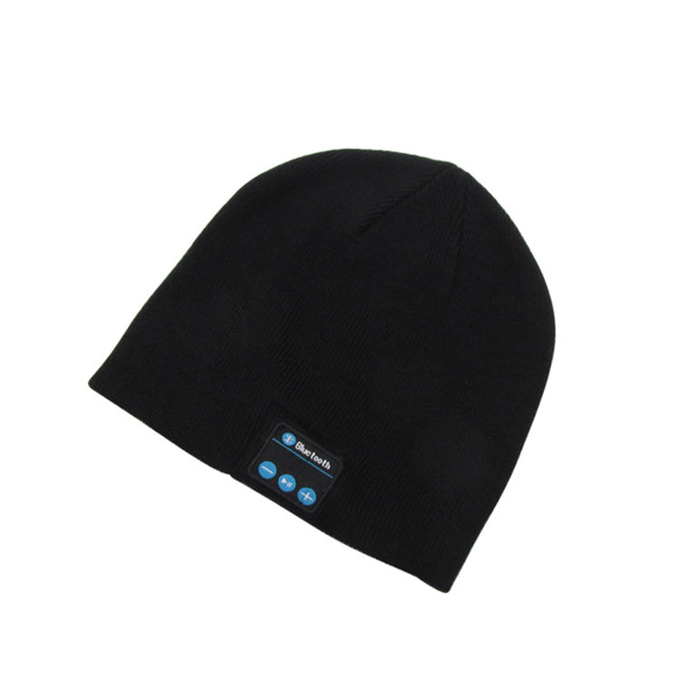 Sports Hands-free Bluetooth Headset Warm Knit Hat