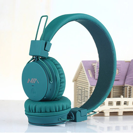 NIA X2 4-in-1 Bluetooth Hands-free Headphone Support Micro SD Player / FM Radio / 3.5mm Cable