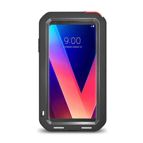 LOVE MEI for LG V30 Metal Dropproof Dust-proof Shockproof Case