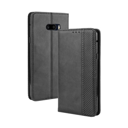 Vintage Style Leather Wallet Casing for LG G8X ThinQ/V50S ThinQ