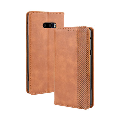 Vintage Style Leather Wallet Casing for LG G8X ThinQ/V50S ThinQ