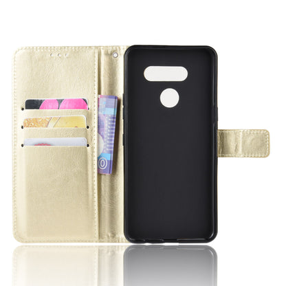 Crazy Horse Wallet Leather Stand Case for LG K50S