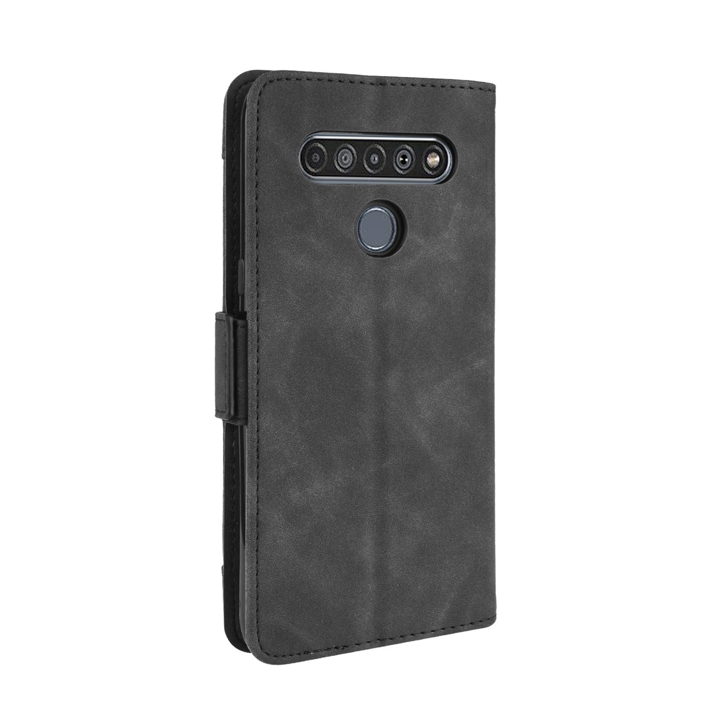 Multiple Card Slots Leather Wallet Protector Cover for LG K51S/K41S