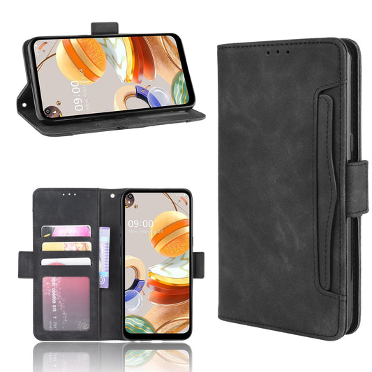 Stand PU Leather Cover with Multiple Card Slots for LG K61