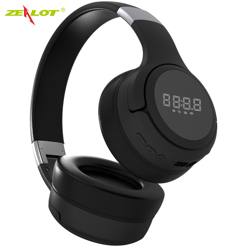 ZEALOT B28 Wireless Bluetooth 5.0 Headset Over-ear Folding Headphone with Mic