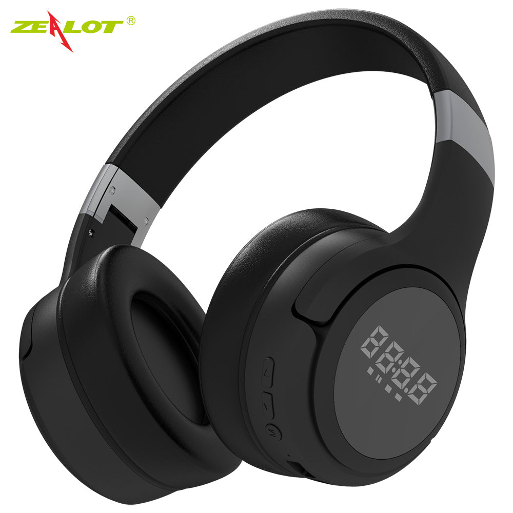 ZEALOT B28 Wireless Bluetooth 5.0 Headset Over-ear Folding Headphone with Mic