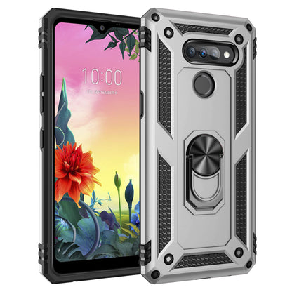 PC+TPU Combo Kickstand Armor Stylish Cover for LG K50S